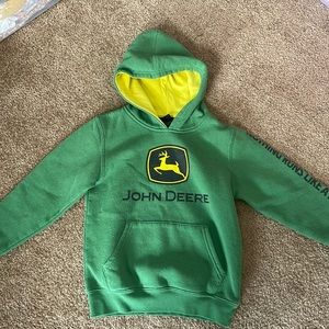 Kids John Deere Sweatshirt Hoodie - Size 6